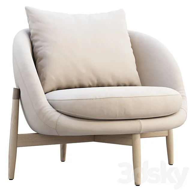 Linteloo heath armchair 3DModel