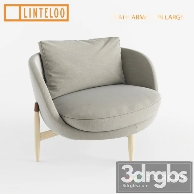 Linteloo Heath Armchair Large 3D Model Free