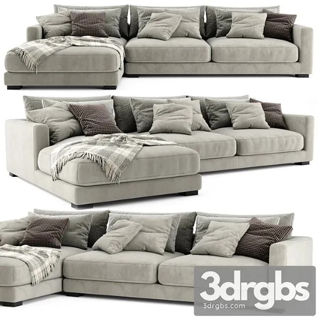 Linteloo Mauro Chaise Longue Sofa 3D Model Free