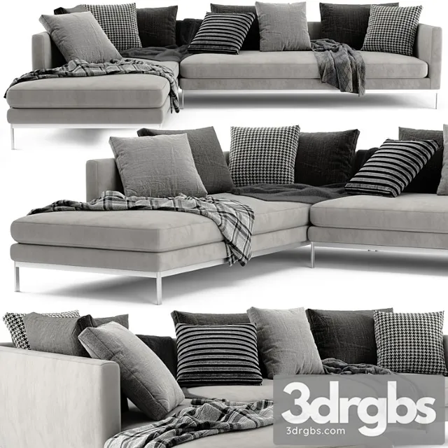 Linteloo relax sofa 2 3D Model Free