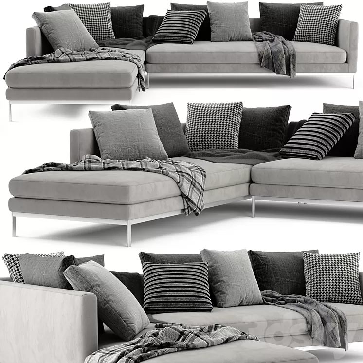 Linteloo relax sofa 3D Model