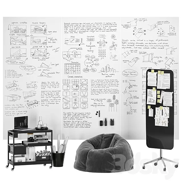 Lintex AIR SPACES connected frameless whiteboards Free Download