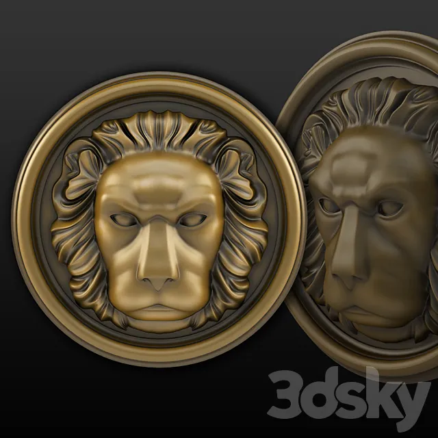 Lion 3D Model