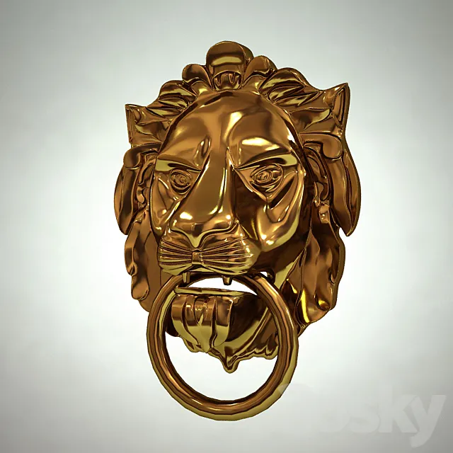 Lion Head 3DModel