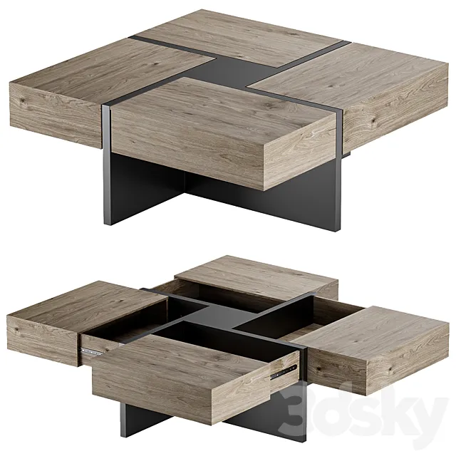 Lipscomb Coffee Table 3DModel