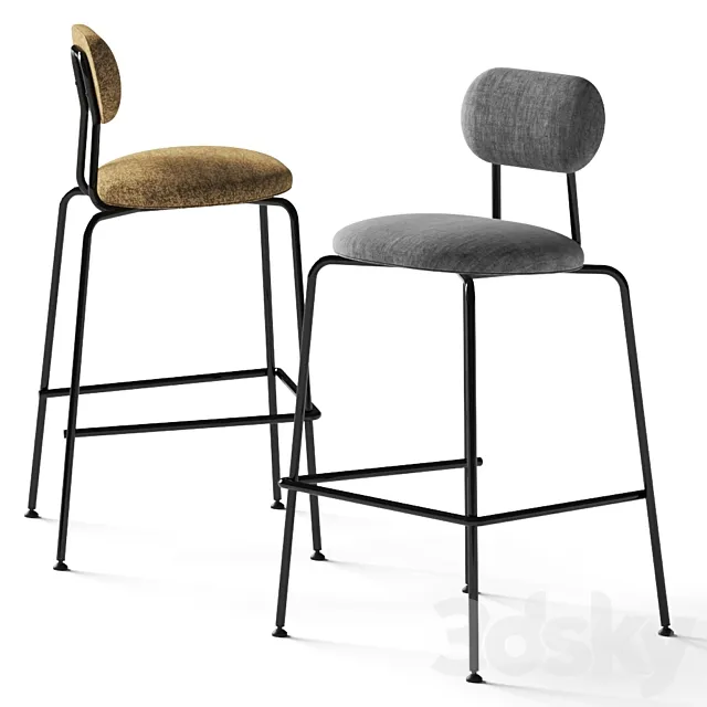 Liqui Contracts Delores Bar Stool 3DModel