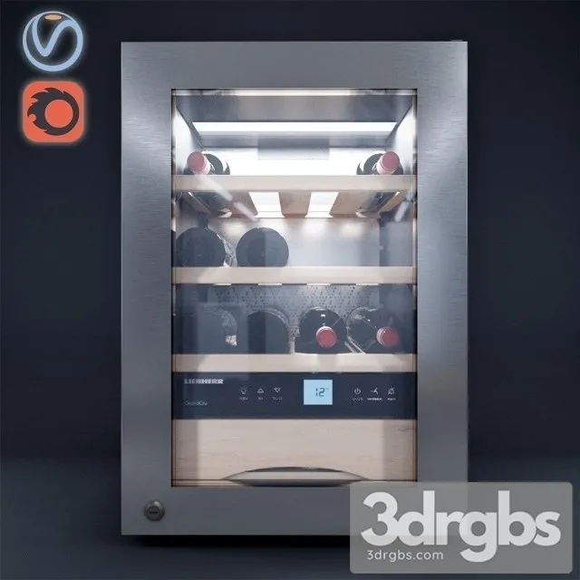 Liquor Cabinet 3D Model Free