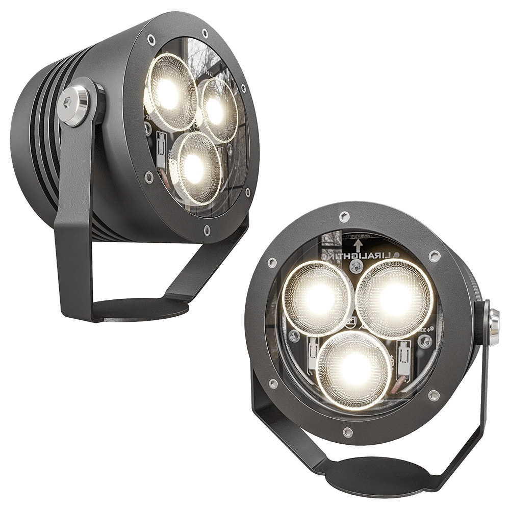 Liralighting - Facade luminaire Piston 140 3D Model