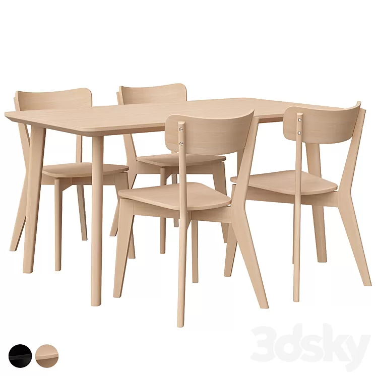 Lisabo set ikea 3D Model Free