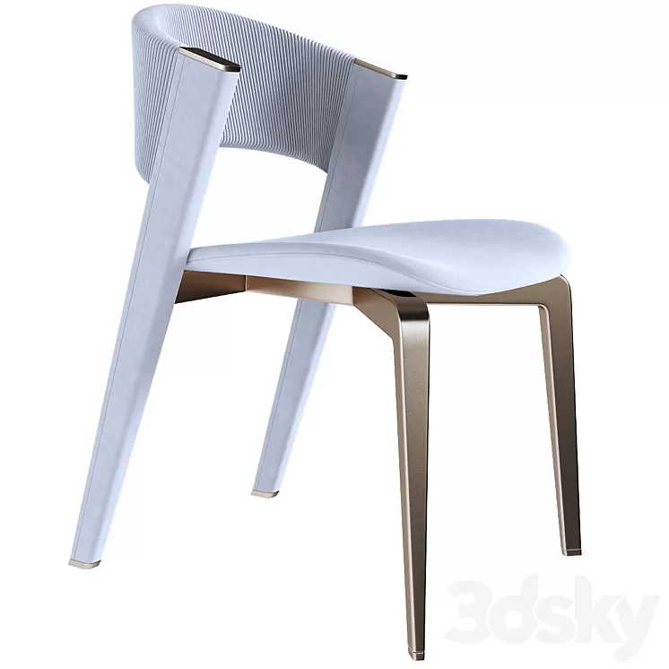 Lisbona arm chair 3D Model Free