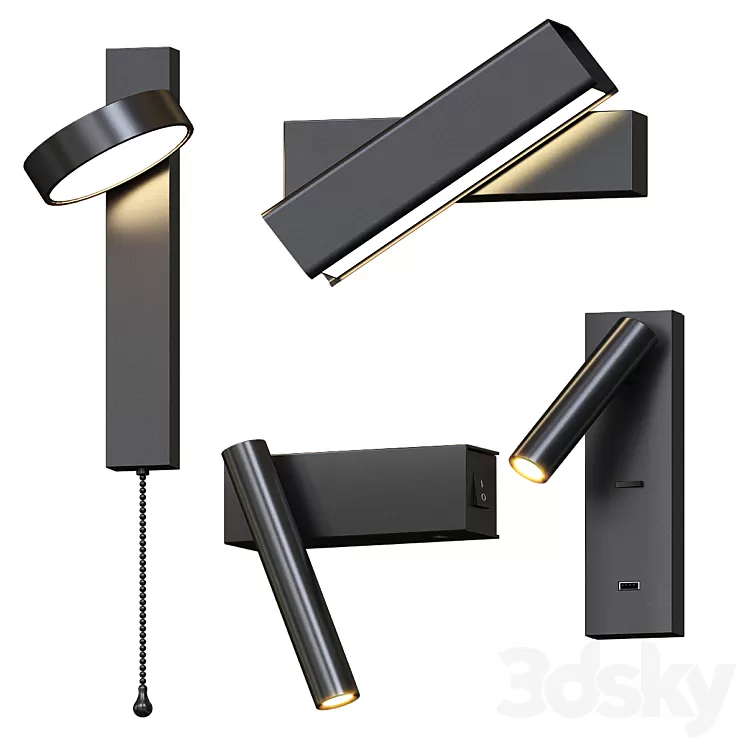 Litfad Wall Lamps 3D Model Free