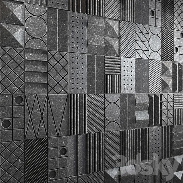 Lithea Maioliche di pietra 3d wall tiles Free Download