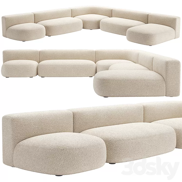 Litos Sofa / Cappellini 3D Model Free