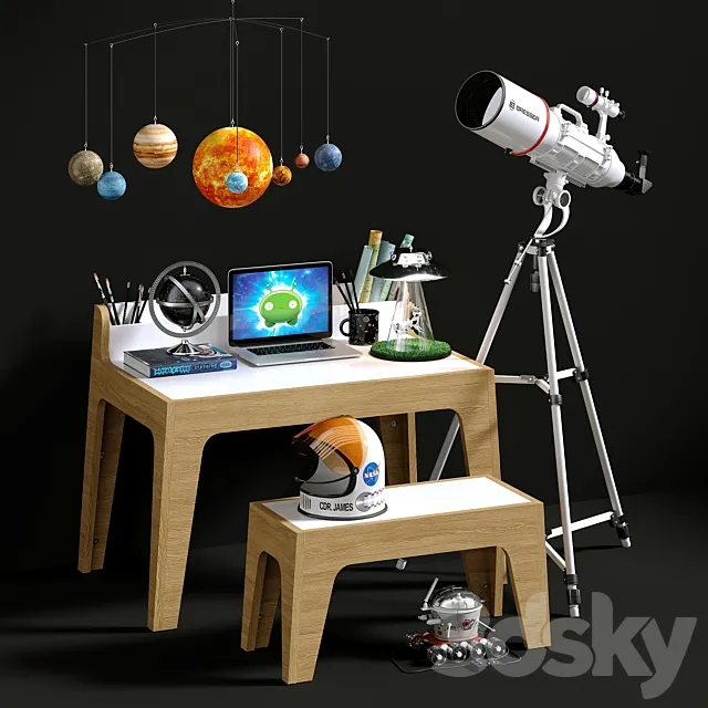 Little astronomer 3D Model