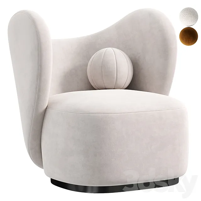 LITTLE BIG CHAIR by NORR11 3D Model