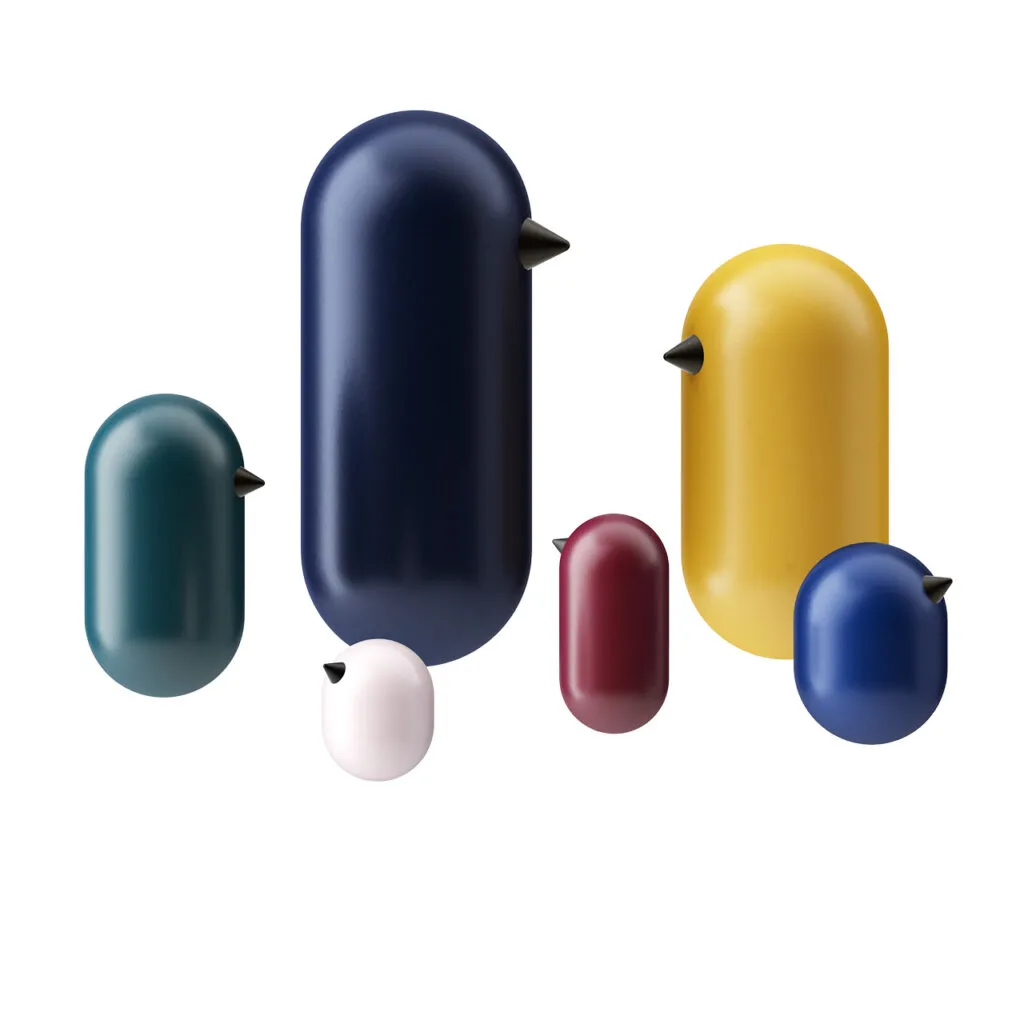 Little Bird Decorative Figures by Normann Copenhagen