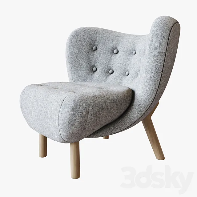 Little petra chair 3D Model