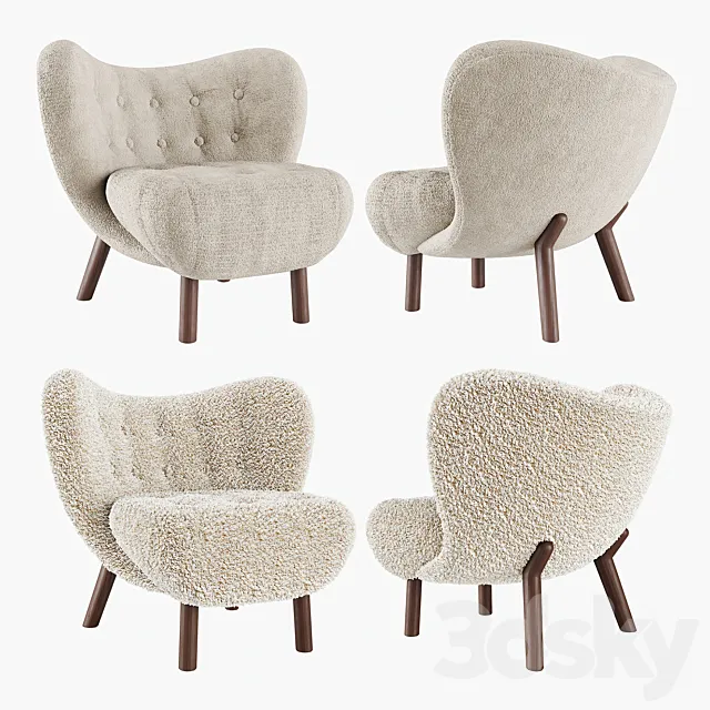 Little petra chair 3DModel