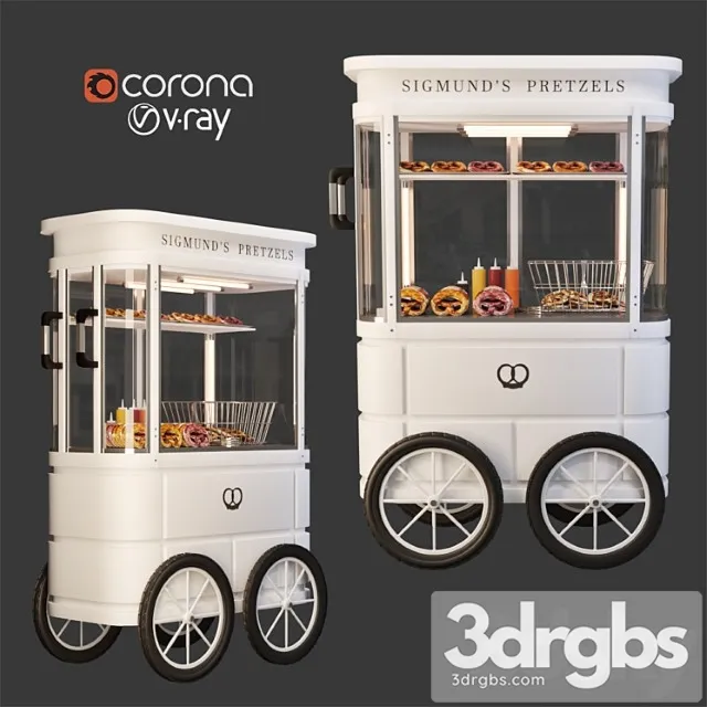 Little pretzel cart Free Download
