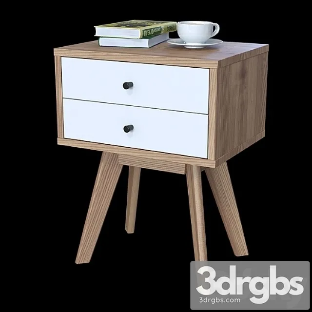 Little table signal scandic s2. 2 3D Model Free