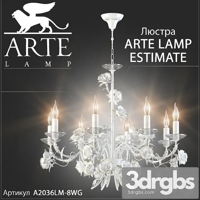 Liustra Arte Lamp Estimate A2036lm 8wg 3D Model Free