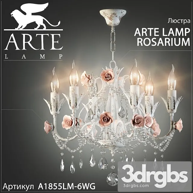 Liustra Arte Lamp Rosarium A1855lm 6wg 3D Model Free