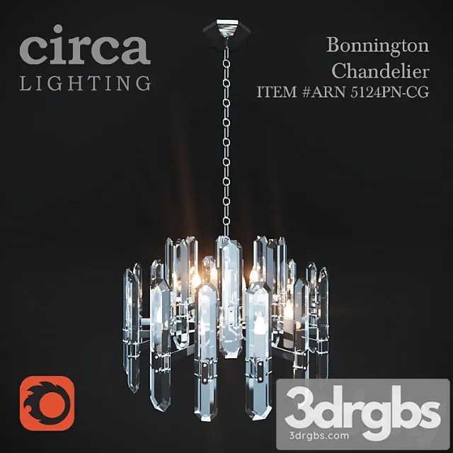 Liustra Circa Bonnington Chandelier 1 3D Model Free