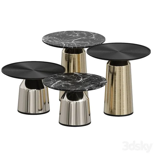 Live Edge Coffee tables 3D Model