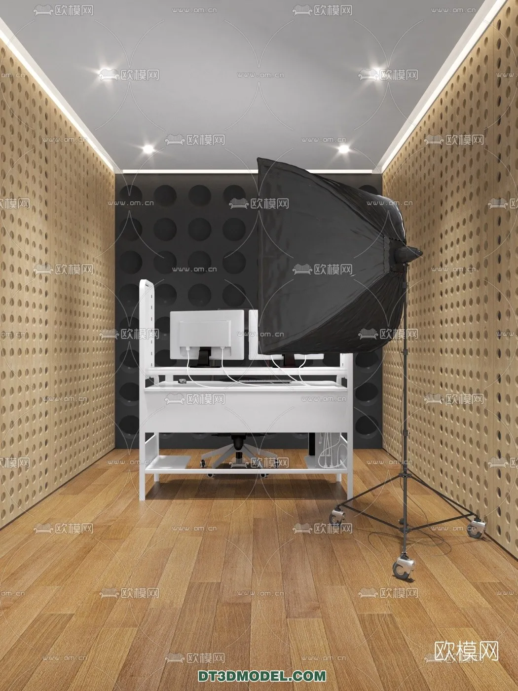 Live Stream Decoration 3D Model - 012