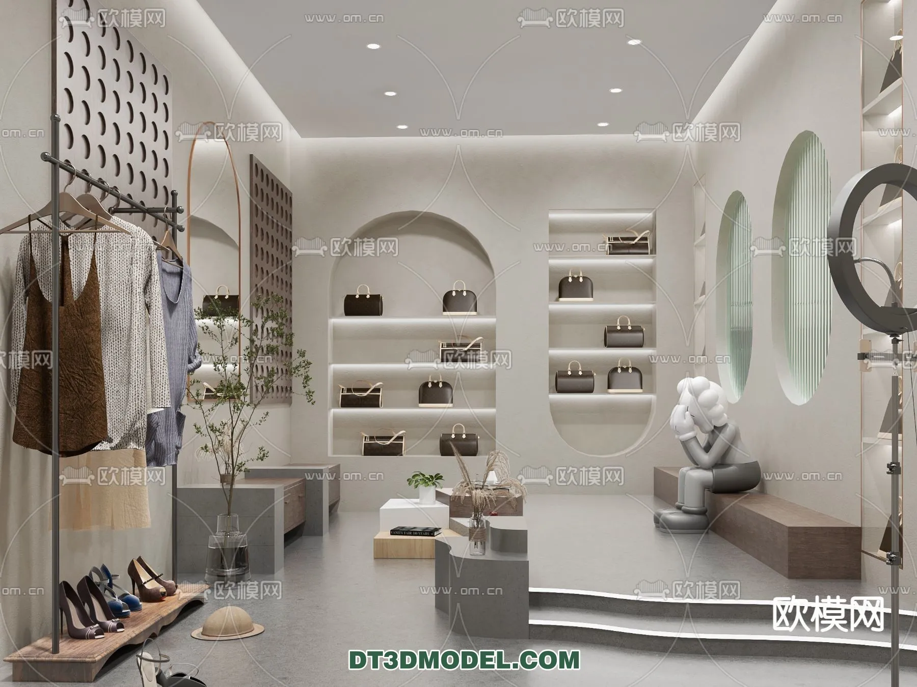 Live Stream Decoration 3D Model - 013