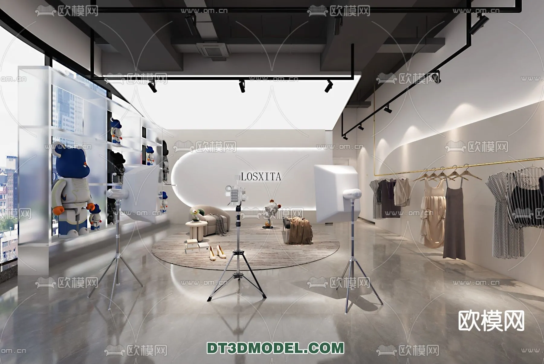 Live Stream Decoration 3D Model - 018