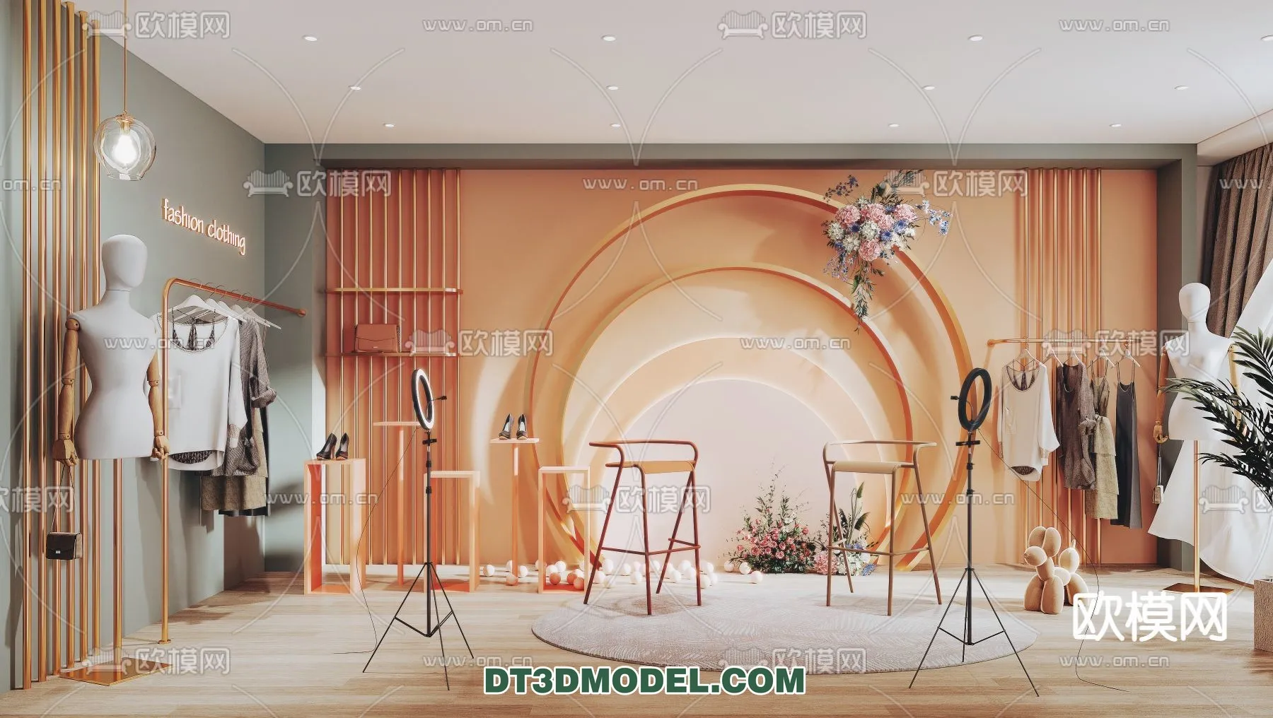 Live Stream Decoration 3D Model - 028