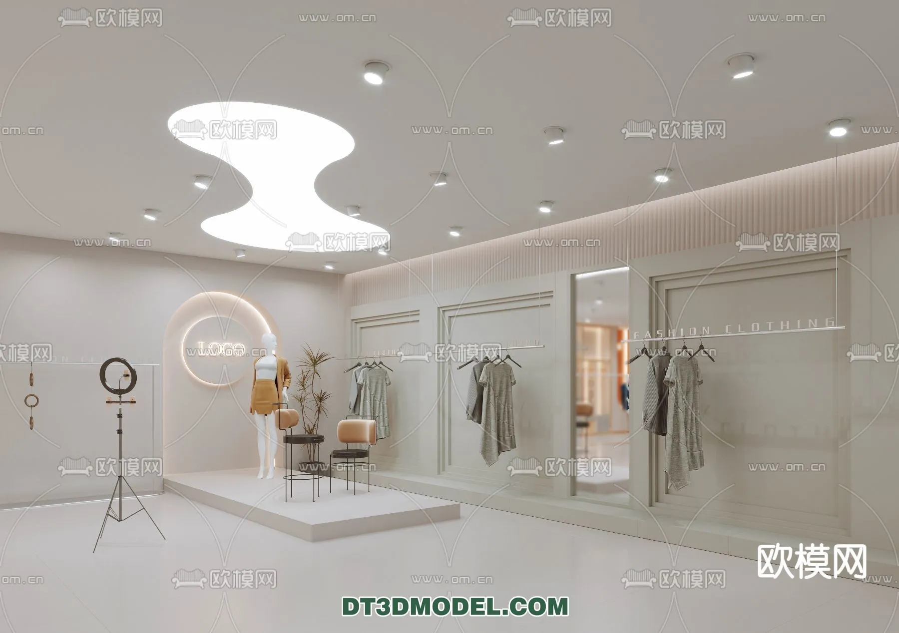 Live Stream Decoration 3D Model - 032