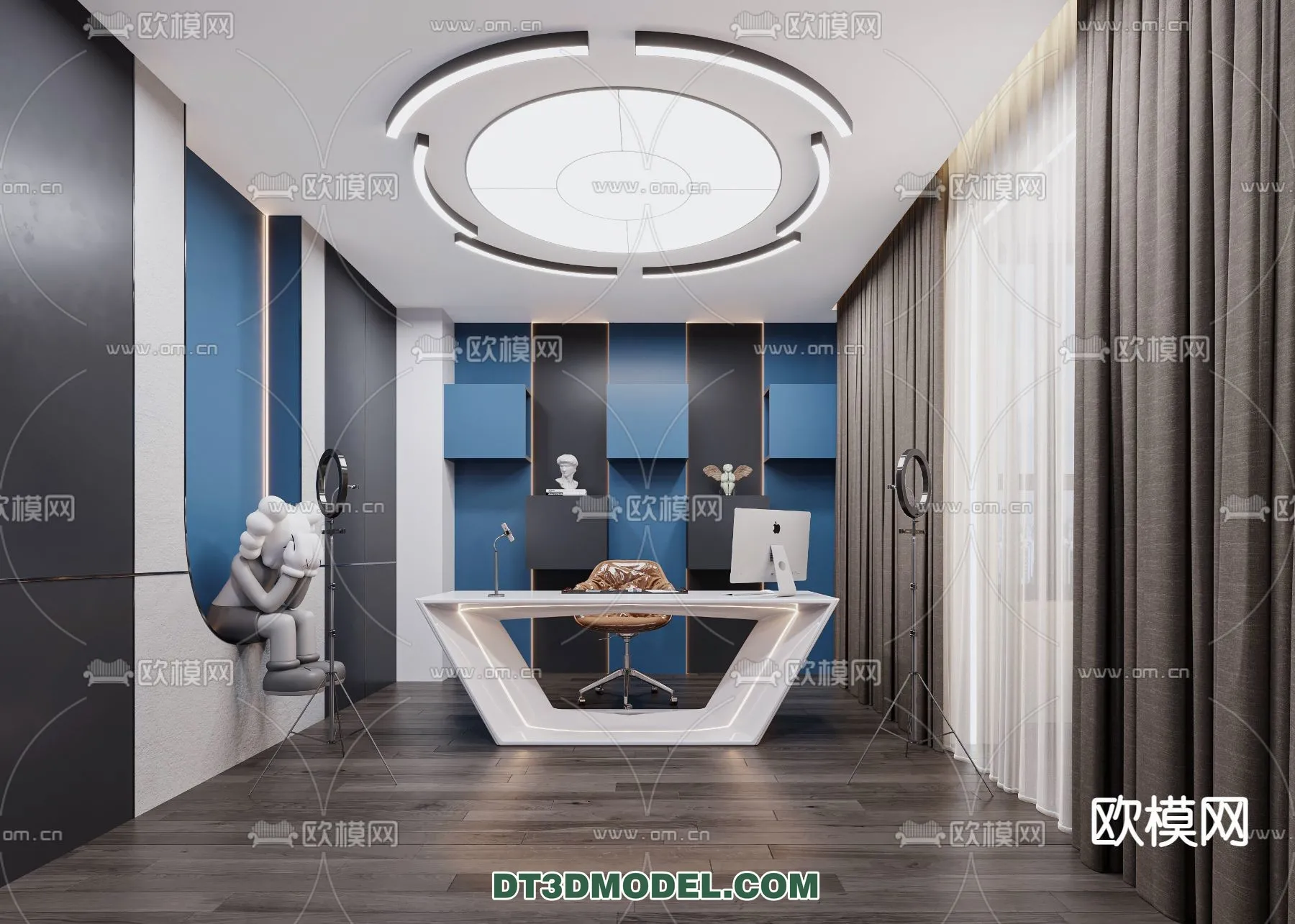 Live Stream Decoration 3D Model - 034