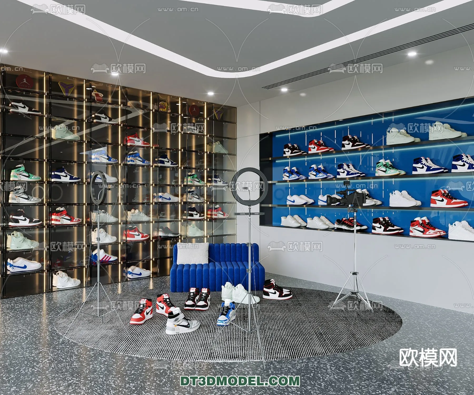 Live Stream Decoration 3D Model - 044