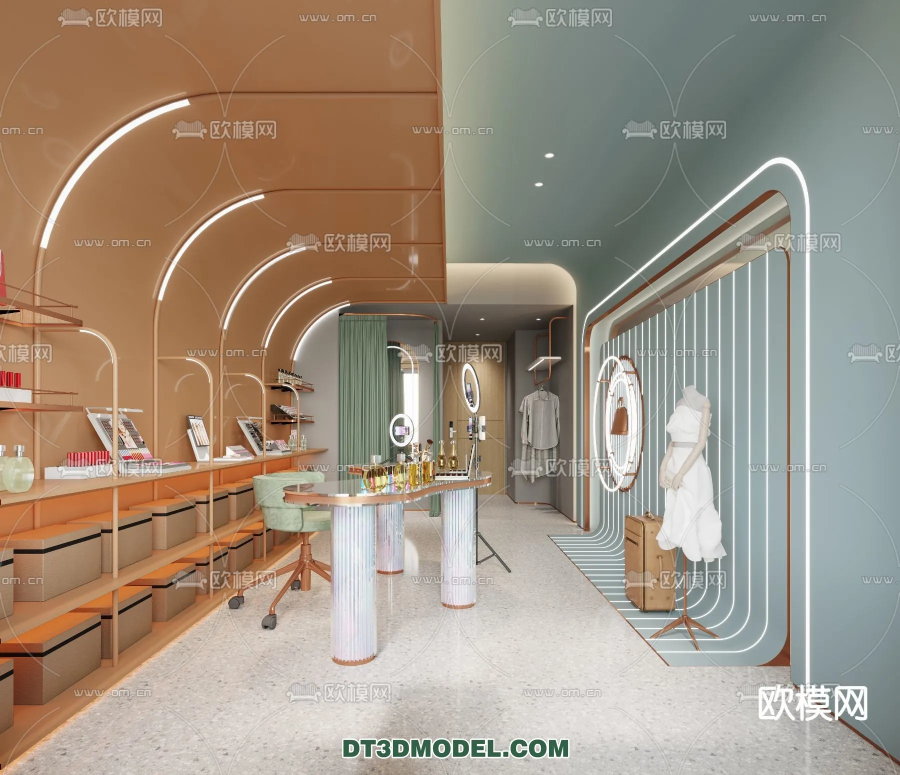 Live Stream Decoration 3D Model - 048