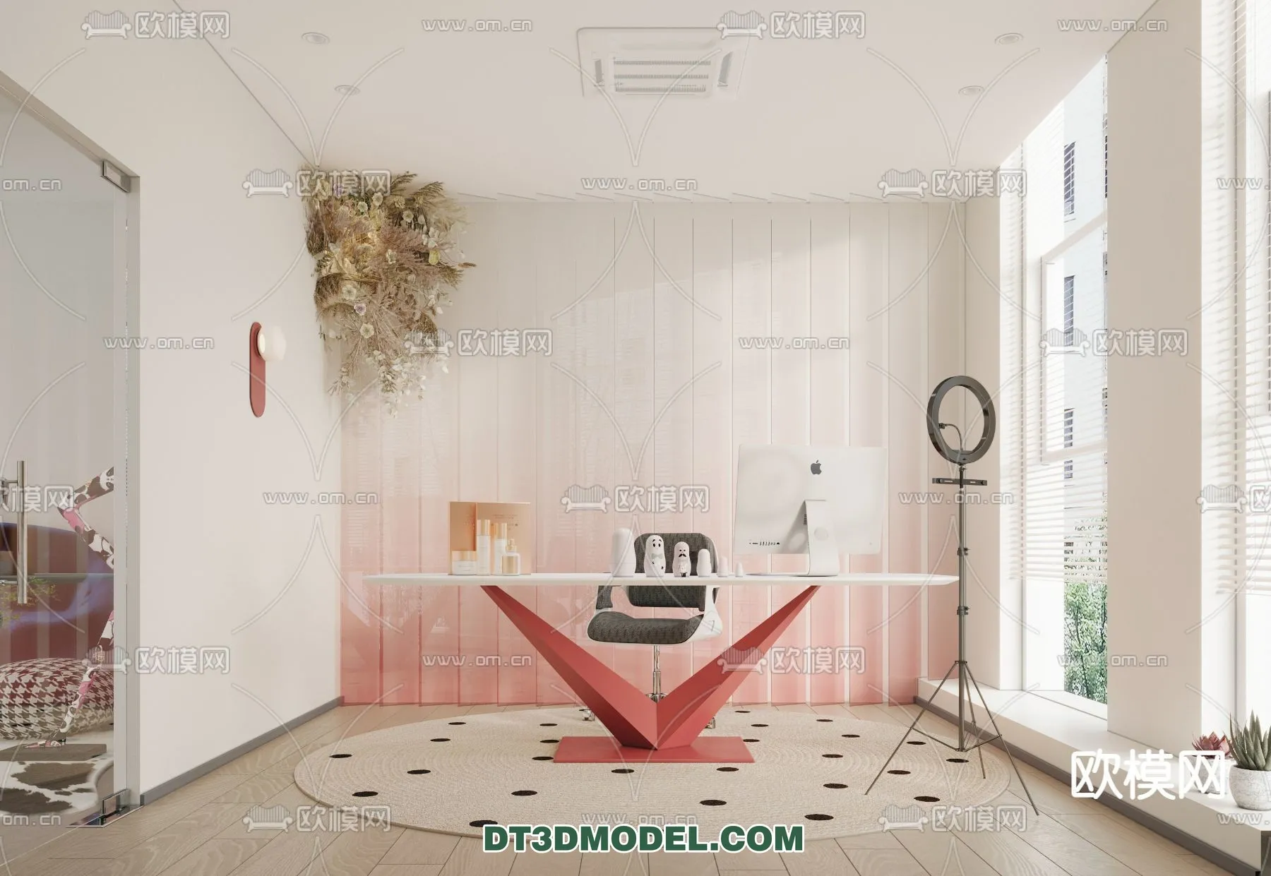 Live Stream Decoration 3D Model - 055