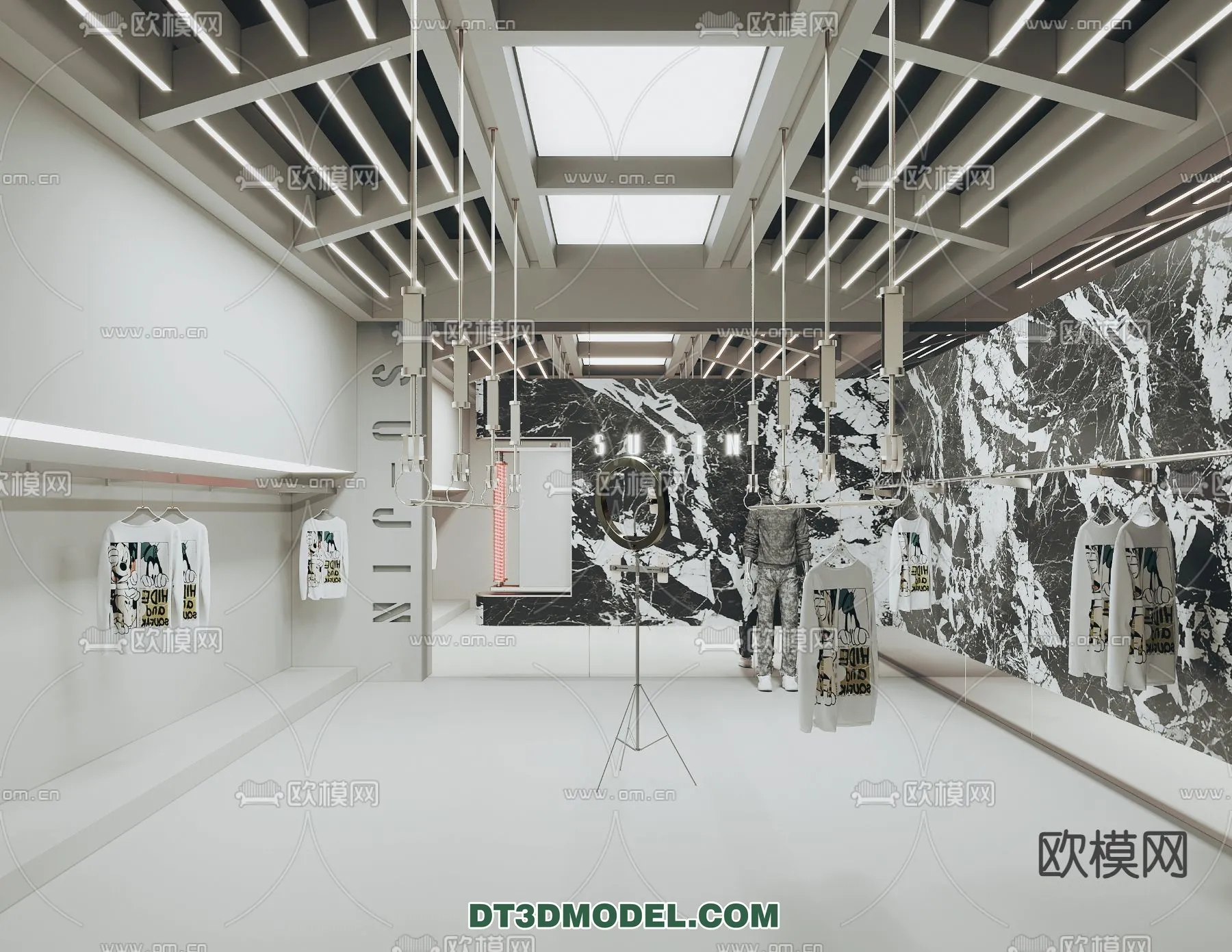 Live Stream Decoration 3D Model - 065