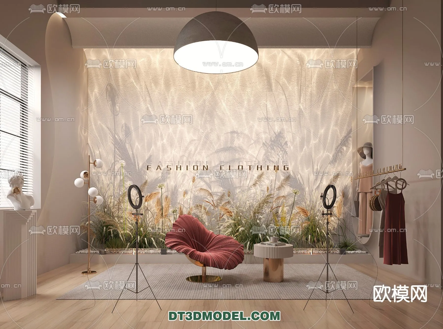 Live Stream Decoration 3D Model - 067