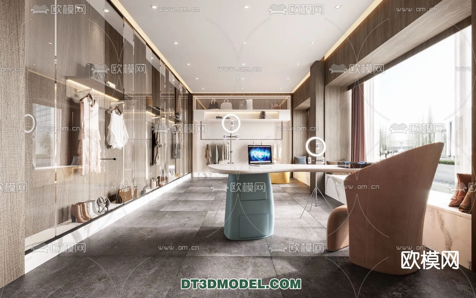 Live Stream Decoration 3D Model - 078