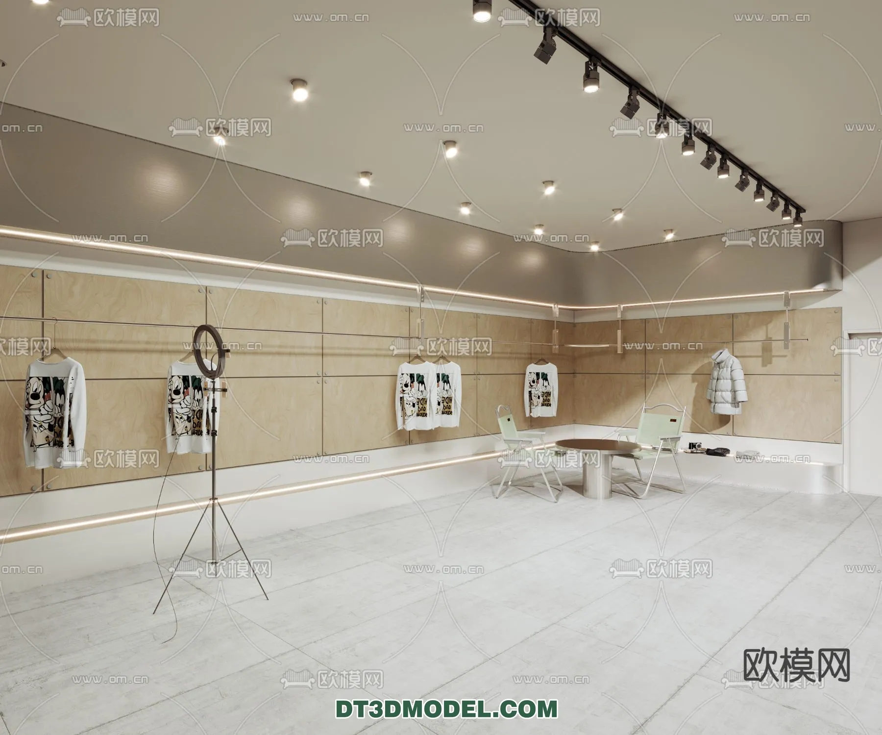 Live Stream Decoration 3D Model - 091