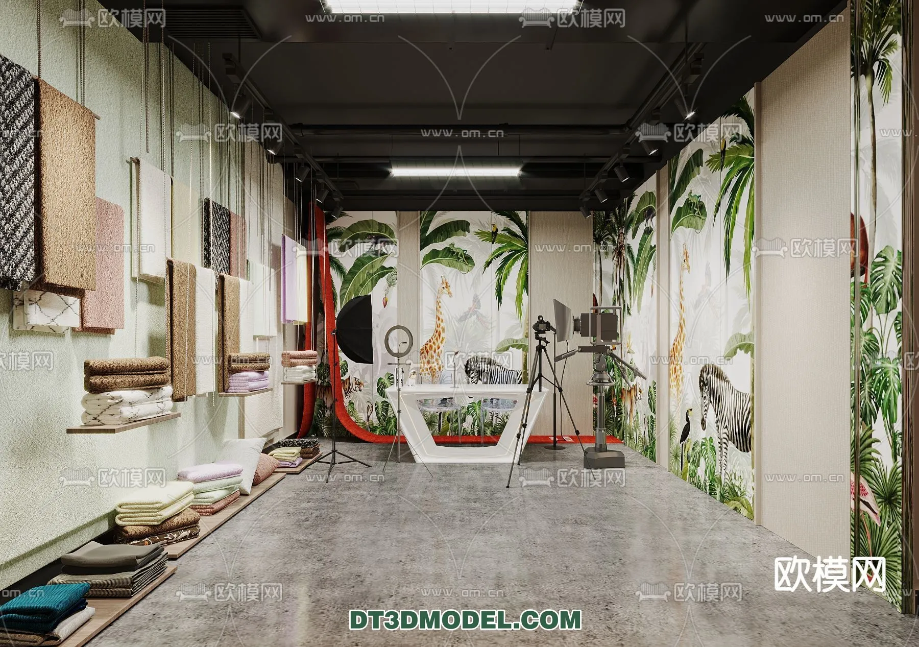 Live Stream Decoration 3D Model - 093