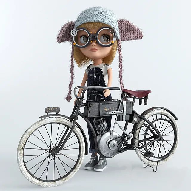 Live to ride 3DModel