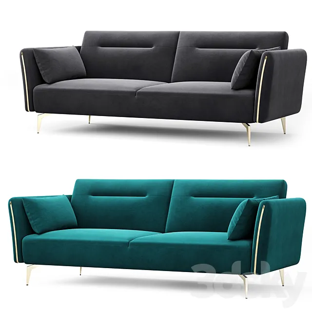 Liverpool sofa bed. imodern.tu 3DModel