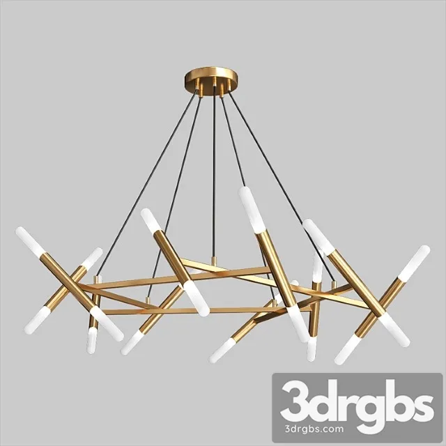Livewin Modern Led Chandelier 3D Model Free