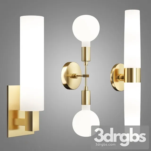 Livex 10104 Aero Bath Light 3D Model Free