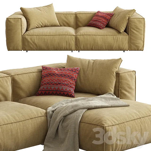 Living Divani _ NeoWall (Comp 04) 3D Model