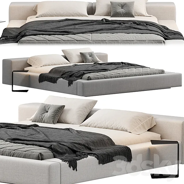 Living Divani Extra Wall Bed 3D Model