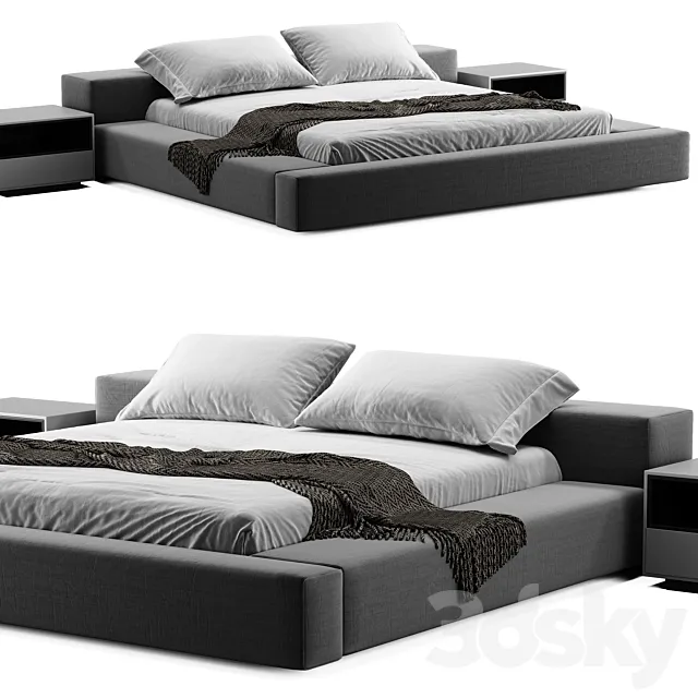 Living Divani Extra Wall Bed 3DModel