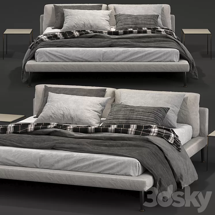 LIVING DIVANI Floyd-Hi Bed 3D Model